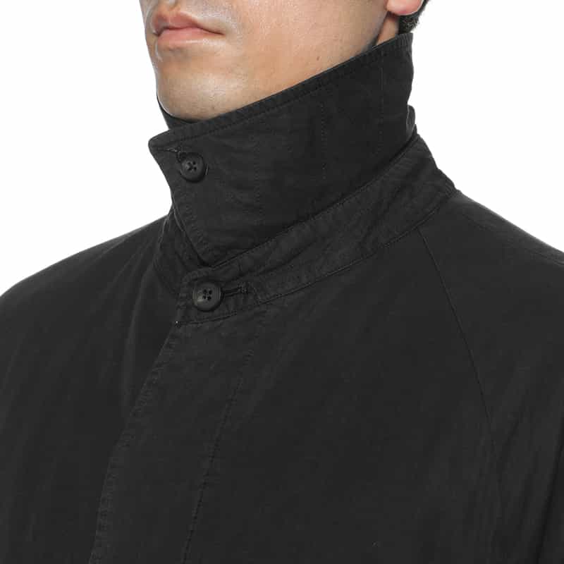 SSSTEIN SSSTEIN＜シュタイン＞ パデッドバルマカーンコート BLACK