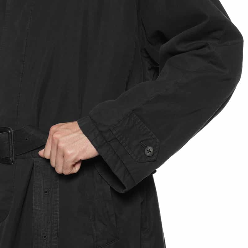 SSSTEIN SSSTEIN＜シュタイン＞ パデッドバルマカーンコート BLACK