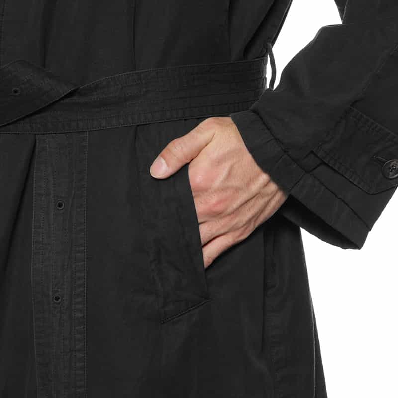 SSSTEIN SSSTEIN＜シュタイン＞ パデッドバルマカーンコート BLACK