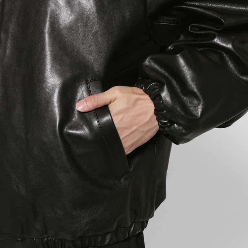 SSSTEIN SSSTEIN＜シュタイン＞ レザージャケット BLACK
