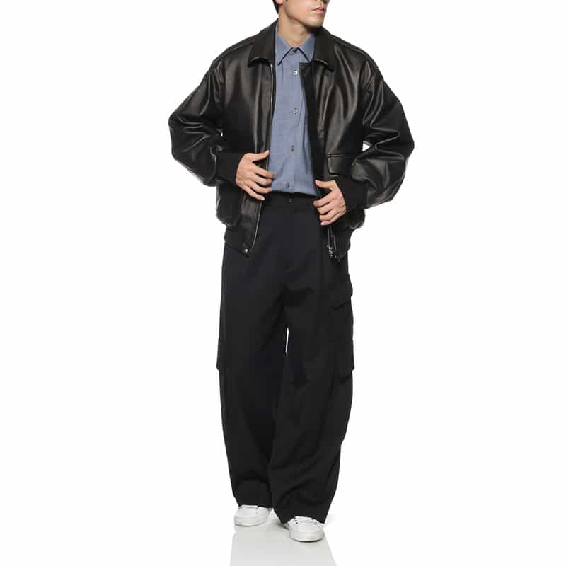 SSSTEIN SSSTEIN＜シュタイン＞ A-2型フライトジャケット BLACK