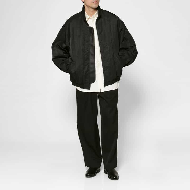 SSSTEIN SSSTEIN＜シュタイン＞ フライトジャケット BLACK