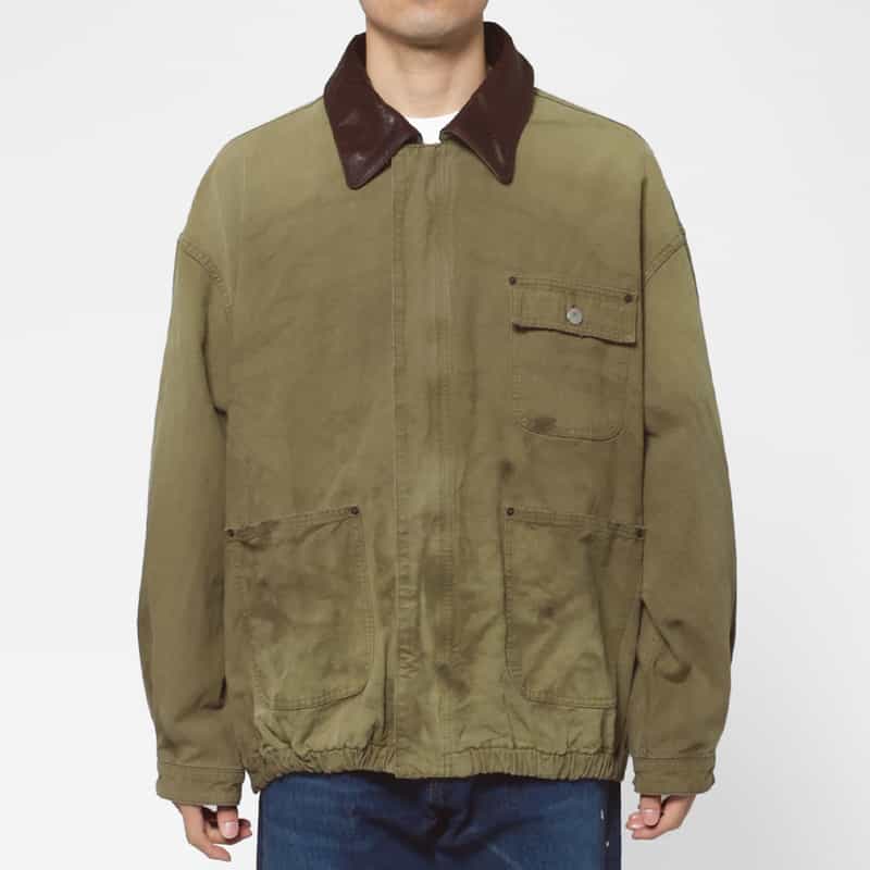 SSSTEIN SSSTEIN＜シュタイン＞ ヴィンテージ加工カバーオール BEIGE