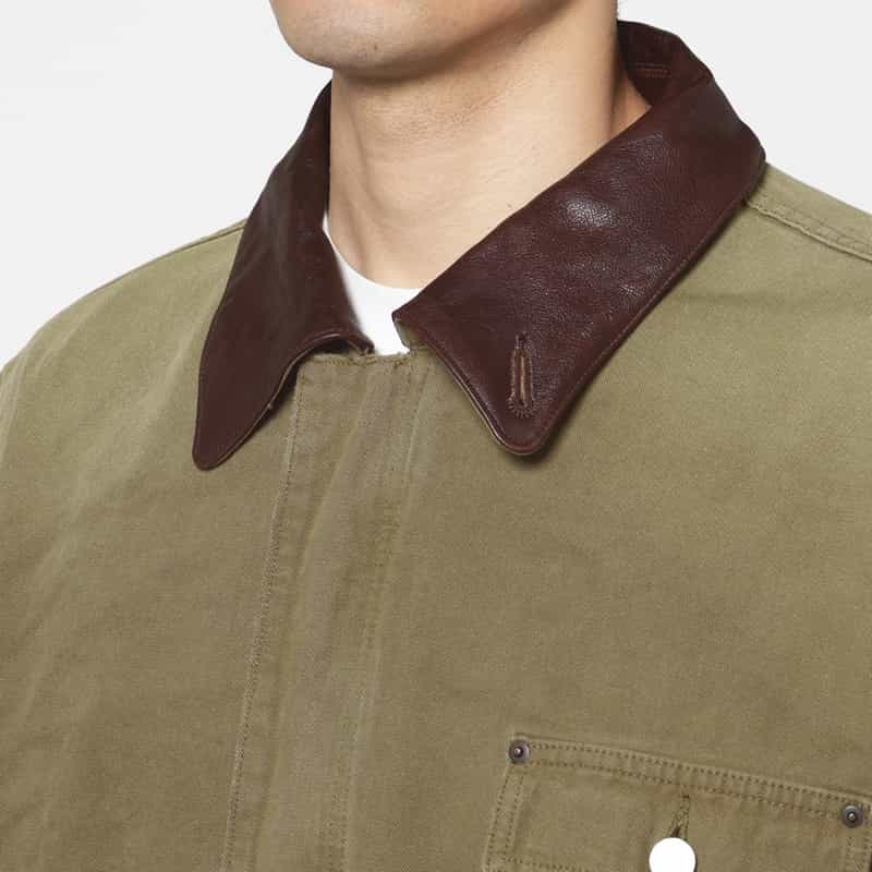 SSSTEIN SSSTEIN＜シュタイン＞ ヴィンテージ加工カバーオール BEIGE