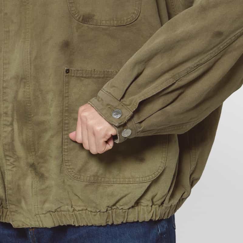 SSSTEIN SSSTEIN＜シュタイン＞ ヴィンテージ加工カバーオール BEIGE