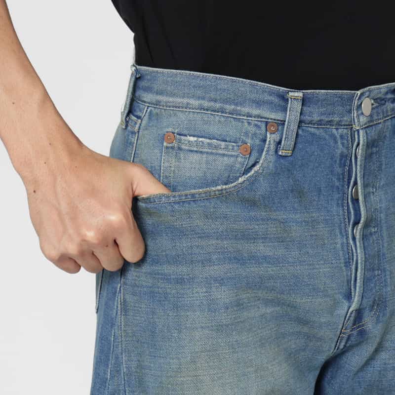 SSSTEIN SSSTEIN＜シュタイン＞ デニムパンツ INDIGO