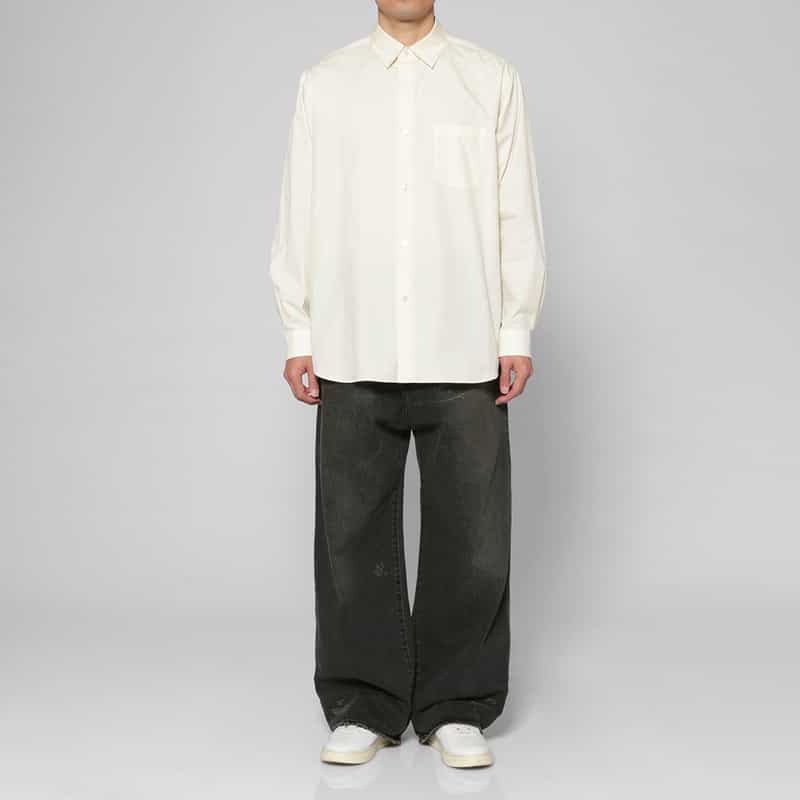 SSSTEIN SSSTEIN＜シュタイン＞ バギーデニムパンツ BLACK