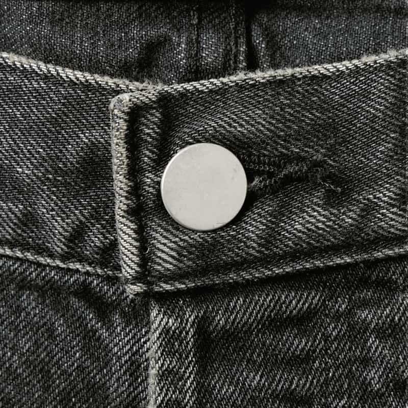 SSSTEIN SSSTEIN＜シュタイン＞ デニムショーツ BLACK