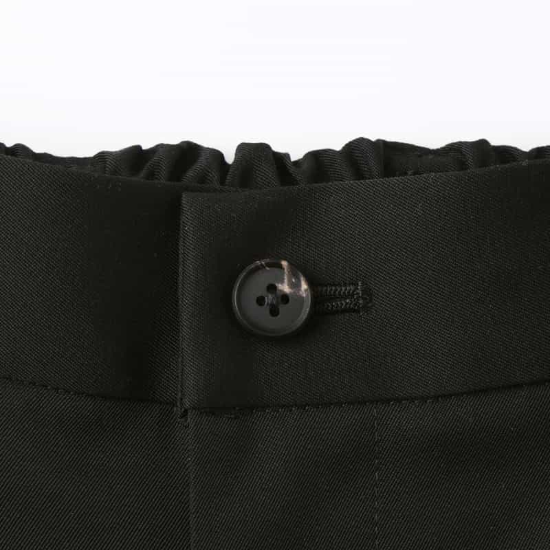 SSSTEIN SSSTEIN＜シュタイン＞ ワイドテーパードパンツ BLACK