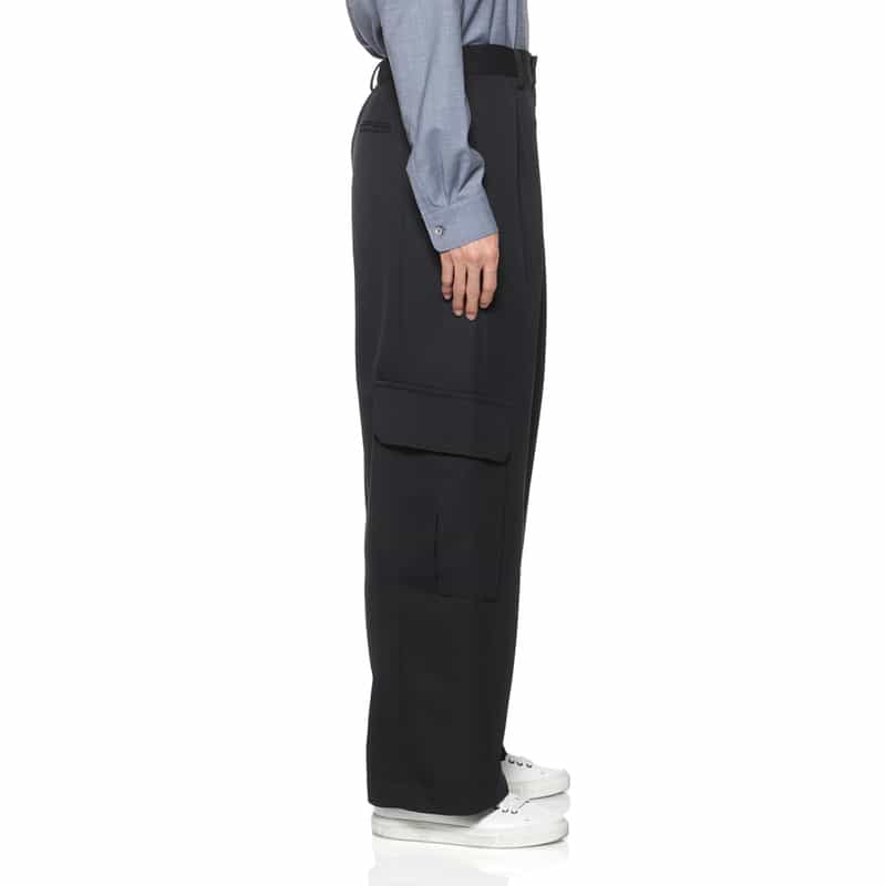 SSSTEIN SSSTEIN＜シュタイン＞ カーゴパンツ BLACK