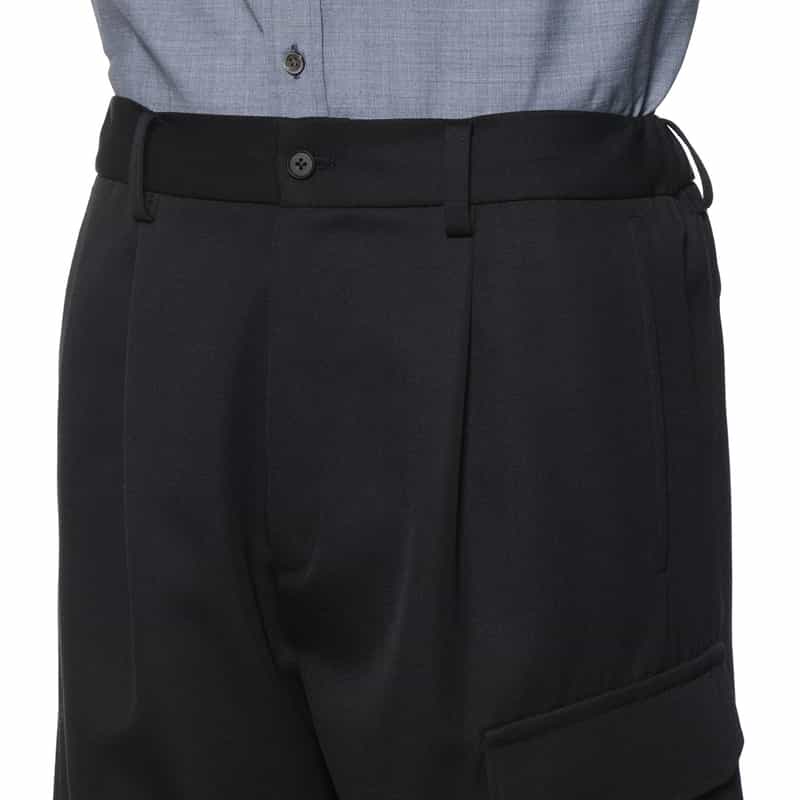 SSSTEIN SSSTEIN＜シュタイン＞ カーゴパンツ BLACK