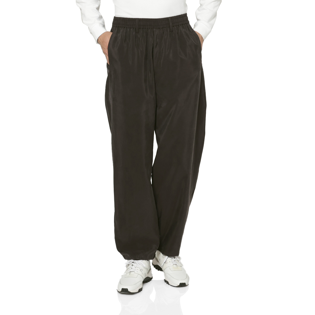 SSSTEIN＜シュタイン＞ ナイロンシルク素材トラックパンツ