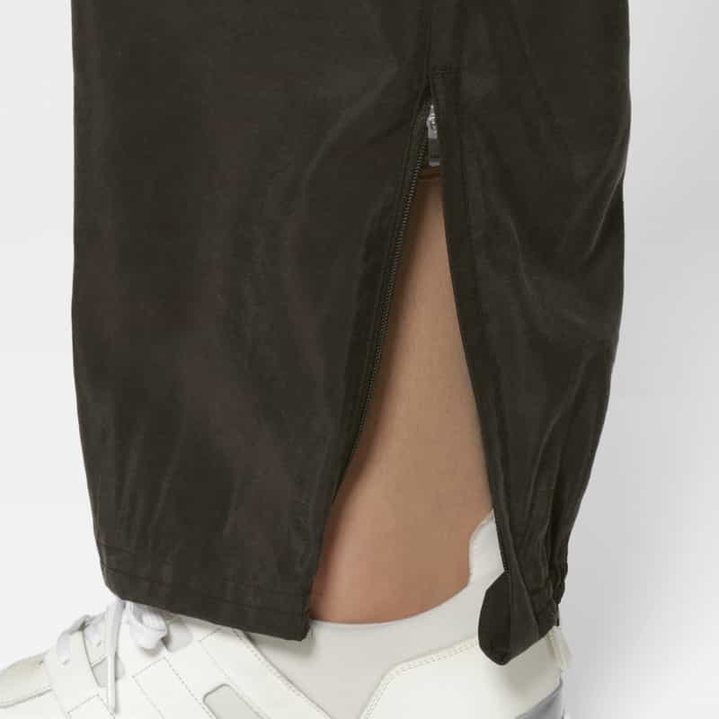 SSSTEIN SSSTEIN＜シュタイン＞ ナイロンシルク素材トラックパンツ BROWN