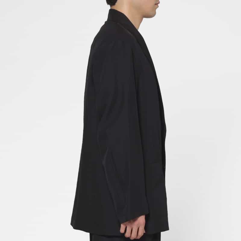 SSSTEIN SSSTEIN＜シュタイン＞ セットアップ ウール×シルク シングルジャケット BLACK