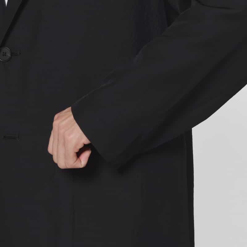 SSSTEIN SSSTEIN＜シュタイン＞ セットアップ ウール×シルク シングルジャケット BLACK