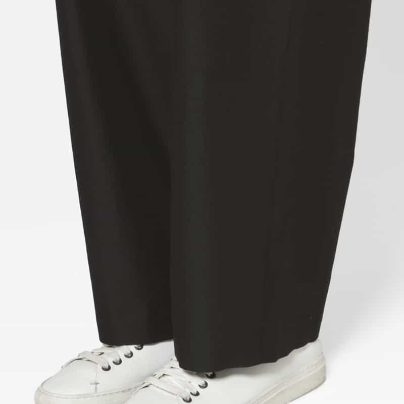 SSSTEIN SSSTEIN＜シュタイン＞ セットアップ ウール×シルク イージーワイドパンツ BLACK