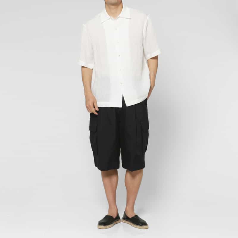 SSSTEIN SSSTEIN＜シュタイン＞ カーゴショーツ NAVY