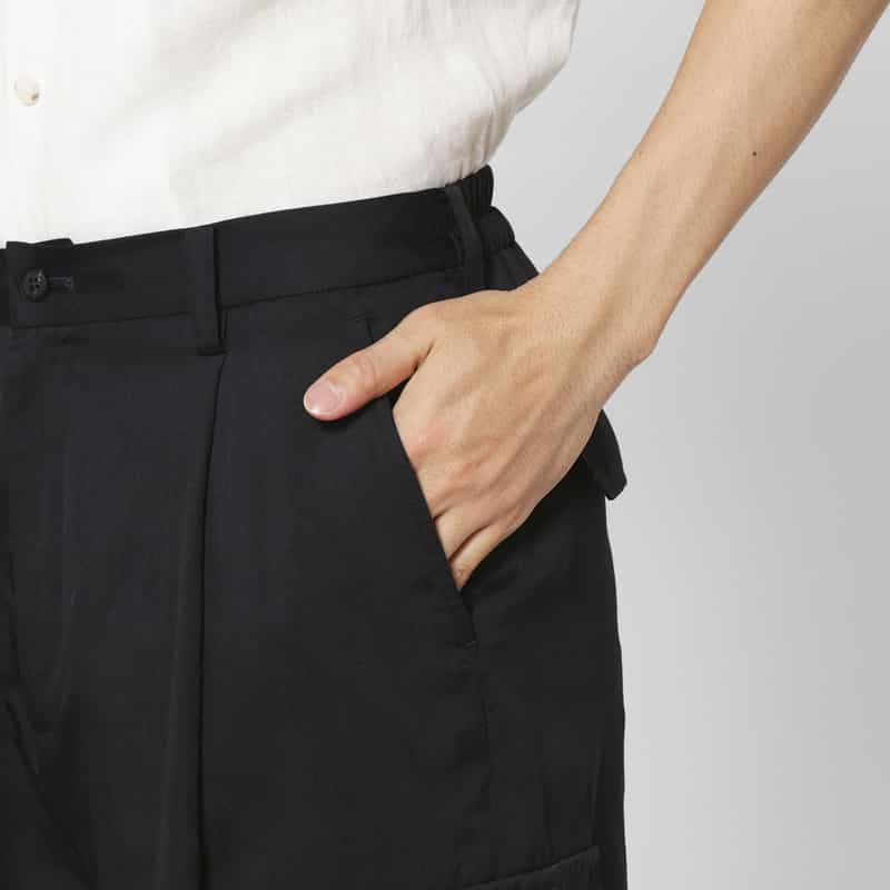 SSSTEIN SSSTEIN＜シュタイン＞ カーゴショーツ NAVY