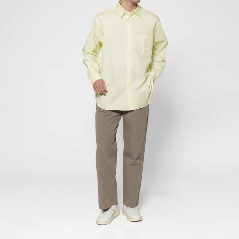 SSSTEIN SSSTEIN＜シュタイン＞ カジュアルシャツ YELLOW