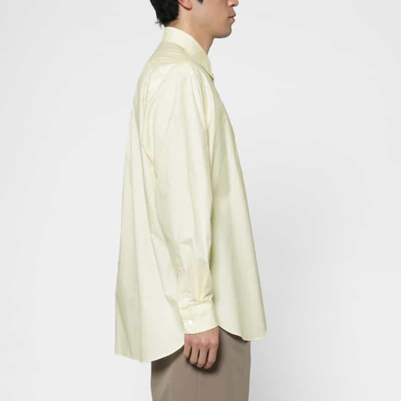 SSSTEIN SSSTEIN＜シュタイン＞ カジュアルシャツ YELLOW