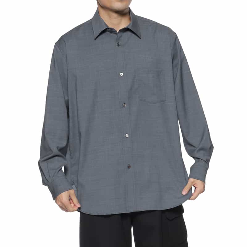 SSSTEIN＜シュタイン＞ ウールシャツ