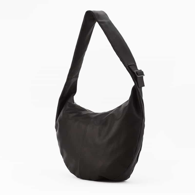 SSSTEIN SSSTEIN＜シュタイン＞ レザーショルダーバッグ BLACK