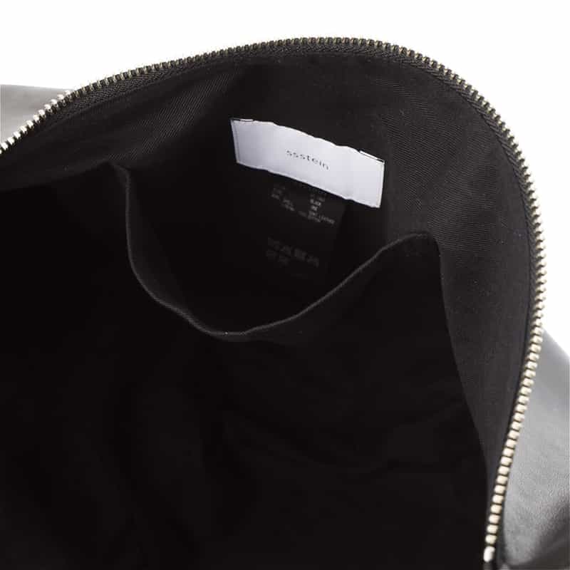 SSSTEIN SSSTEIN＜シュタイン＞ レザーショルダーバッグ BLACK