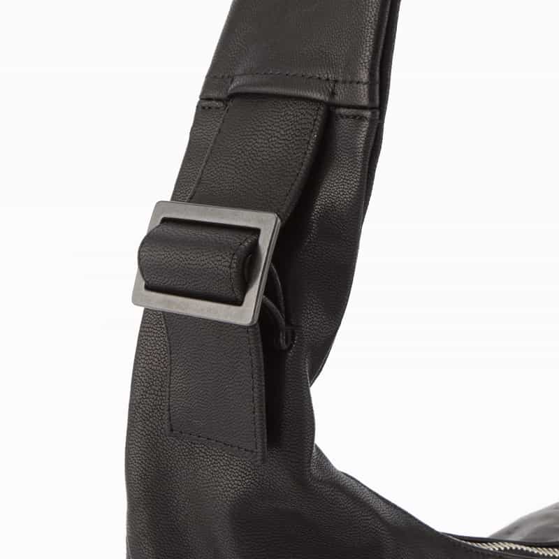 SSSTEIN SSSTEIN＜シュタイン＞ レザーショルダーバッグ BLACK