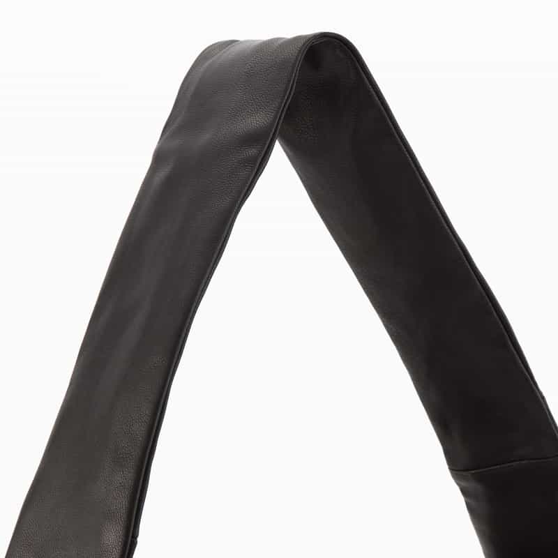 SSSTEIN SSSTEIN＜シュタイン＞ レザーショルダーバッグ BLACK