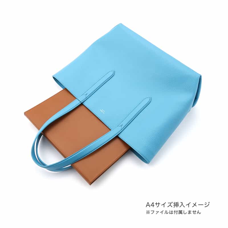 PELLE MORBIDA PELLE MORBIDA＜ペッレ モルビダ＞ トートバッグ LIGHT BLUE
