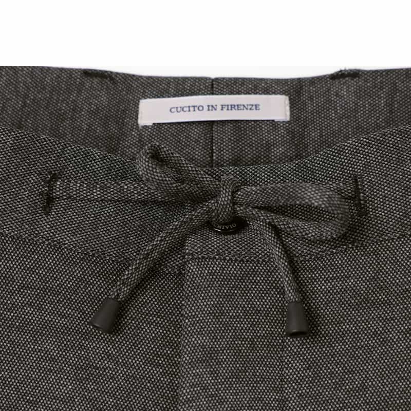 GIABSARCHIVIO GIABSARCHIVIO＜ジャブスアルキヴィオ＞ ストレッチパンツ"MASACCIO" DARK GRAY