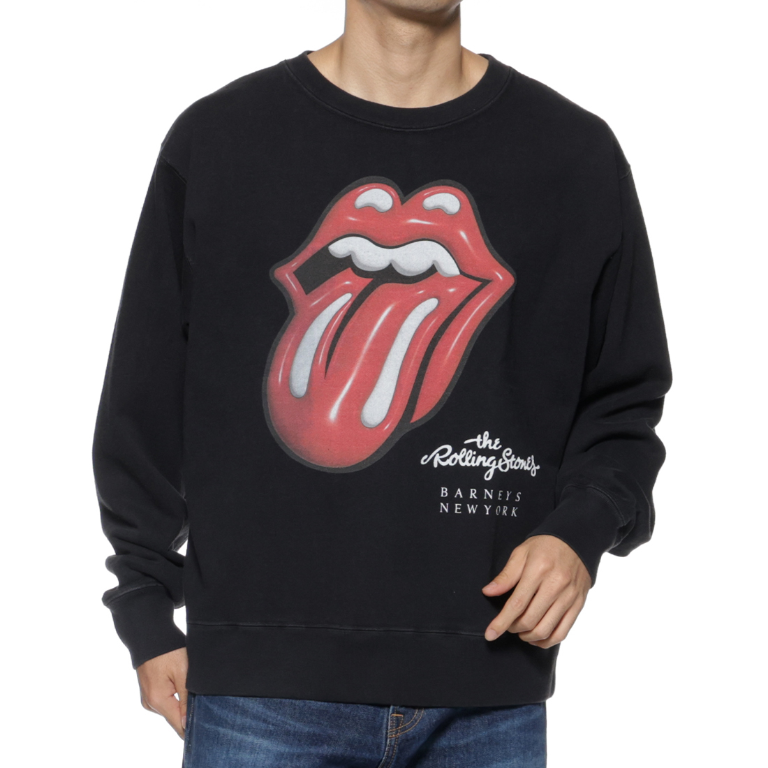 ＜ザ・ローリング・ストーンズ＞ロゴ入りスウェットプルオーバー