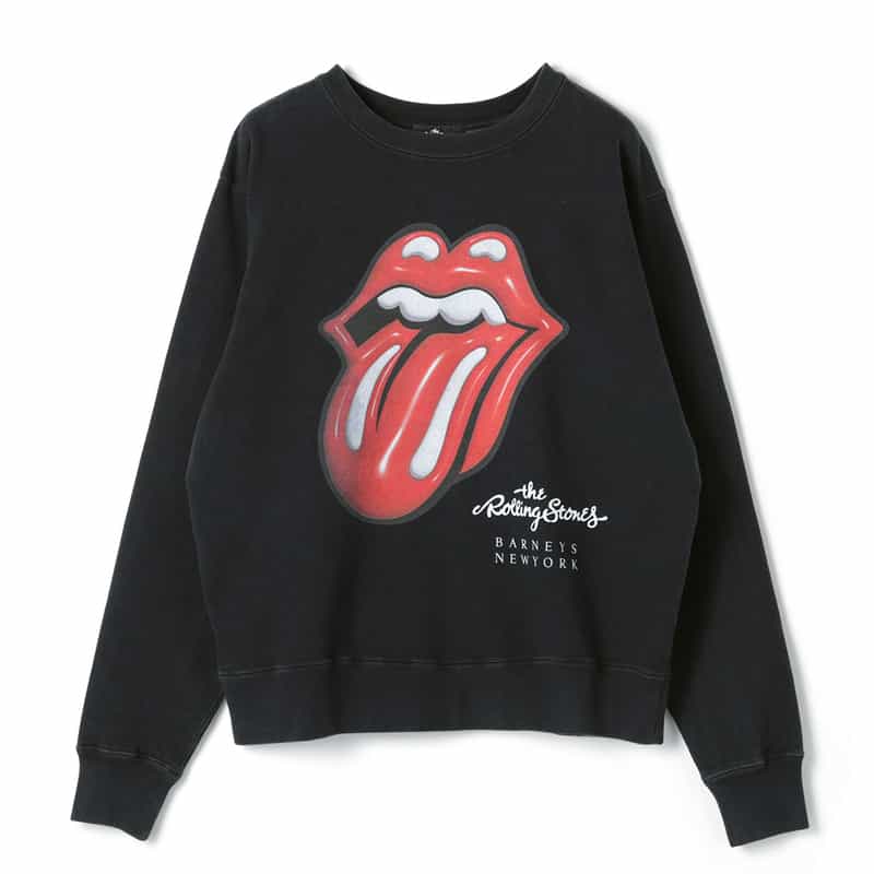 ＜ザ・ローリング・ストーンズ＞ロゴ入りスウェットプルオーバー