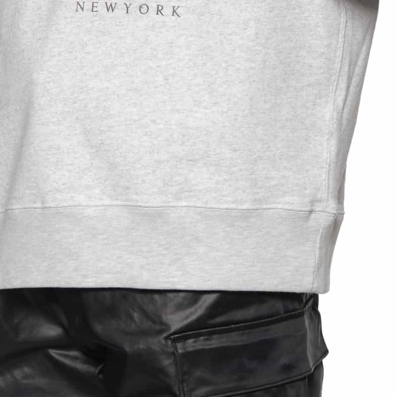 BARNEYS NEW YORK ＜ザ・ローリング・ストーンズ＞ロゴ入りスウェットプルオーバー GRAY