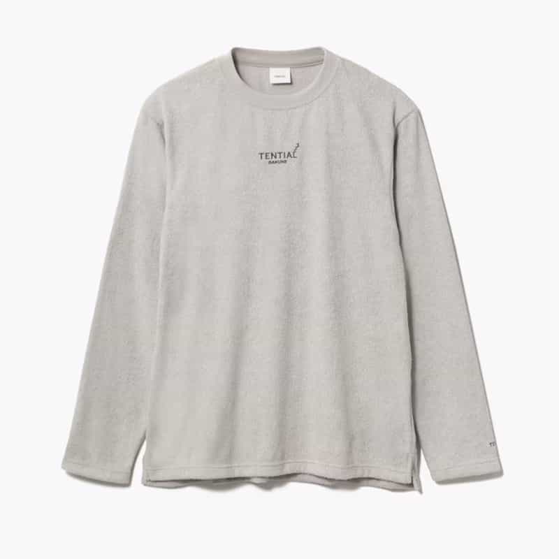 BAKUNE＜バクネ＞ パイルクルーネックカットソー