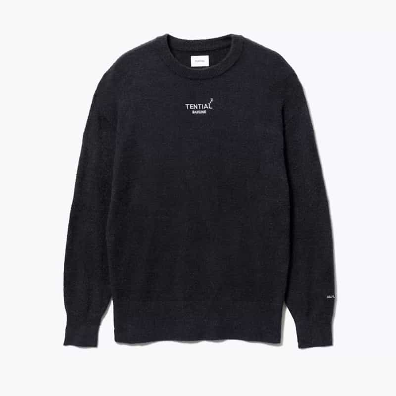 BAKUNE BAKUNE＜バクネ＞ ソフトニットクルーネックカットソー NAVY