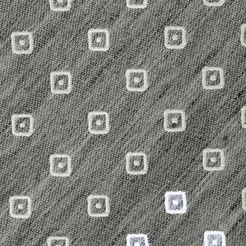 STEFANO BIGI STEFANO BIGI＜ステファノ ビジ＞ スクエア小紋柄タイ GRAY