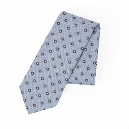 STEFANO BIGI＜ステファノ ビジ＞ 花小紋柄タイ