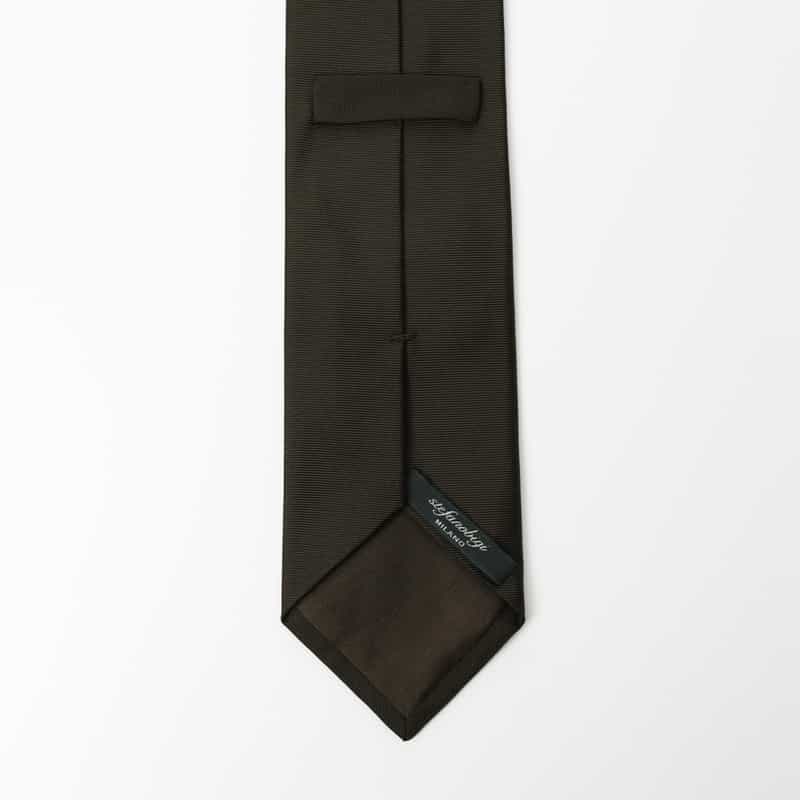 STEFANO BIGI STEFANO BIGI＜ステファノ ビジ＞ ソリッドタイ BROWN