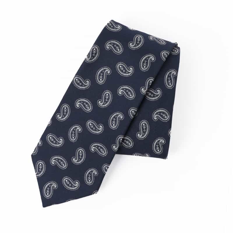 STEFANO BIGI STEFANO BIGI＜ステファノ ビジ＞ ペイズリー柄タイ NAVY