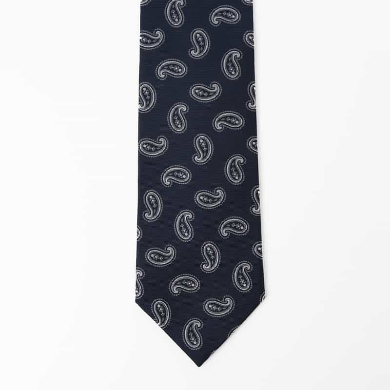 STEFANO BIGI STEFANO BIGI＜ステファノ ビジ＞ ペイズリー柄タイ NAVY