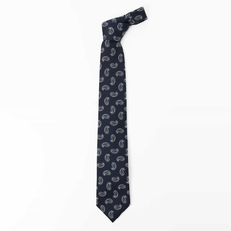 STEFANO BIGI STEFANO BIGI＜ステファノ ビジ＞ ペイズリー柄タイ NAVY