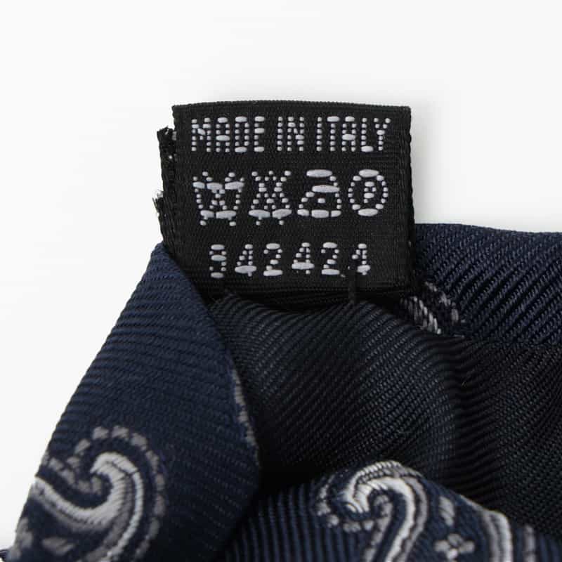 STEFANO BIGI STEFANO BIGI＜ステファノ ビジ＞ ペイズリー柄タイ NAVY