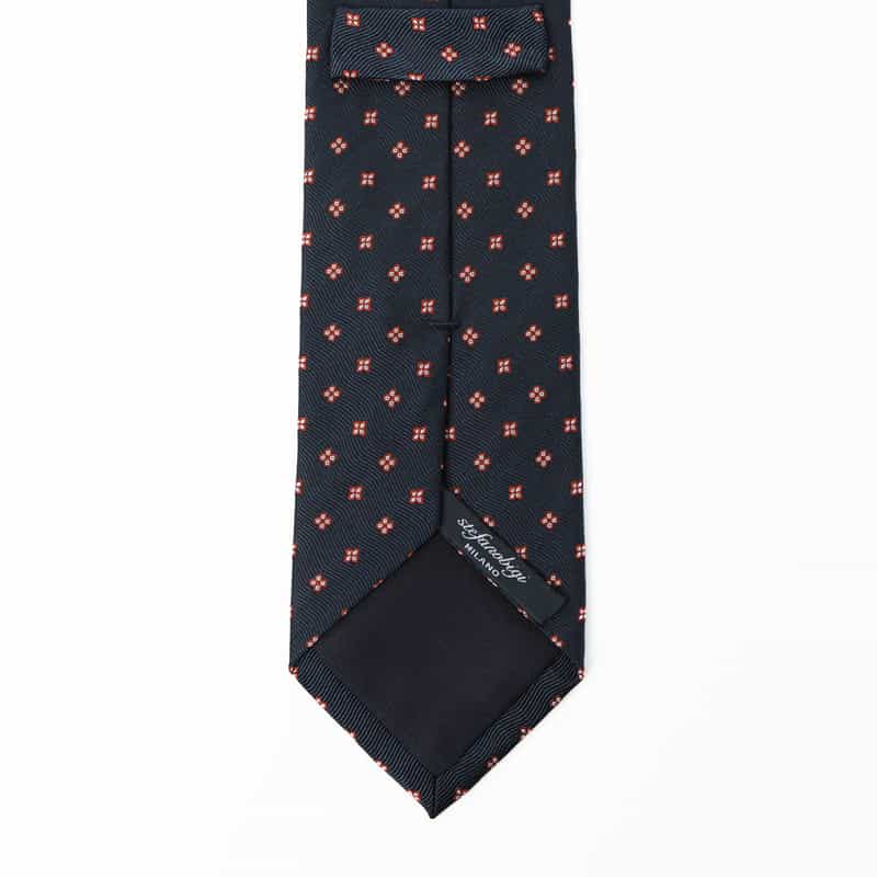 STEFANO BIGI STEFANO BIGI＜ステファノ ビジ＞ 小紋柄タイ NAVY