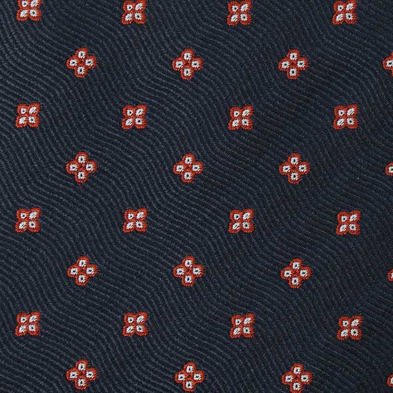 STEFANO BIGI STEFANO BIGI＜ステファノ ビジ＞ 小紋柄タイ NAVY