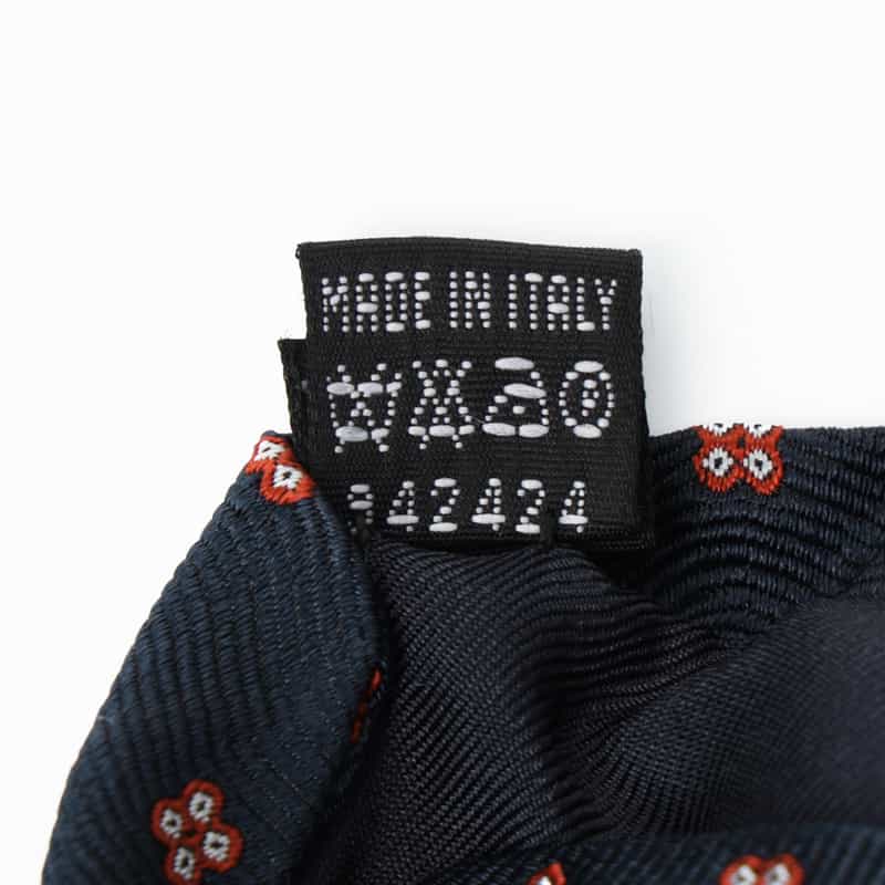 STEFANO BIGI STEFANO BIGI＜ステファノ ビジ＞ 小紋柄タイ NAVY