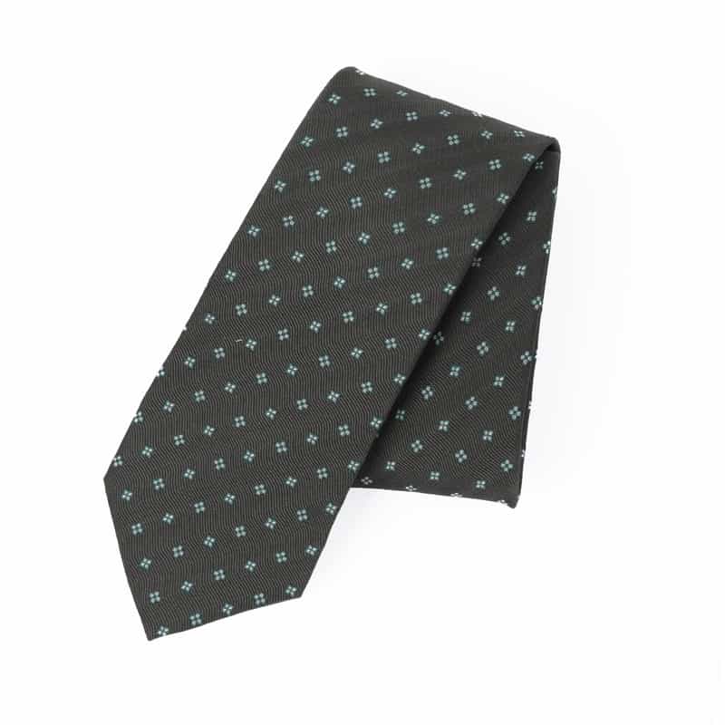 STEFANO BIGI STEFANO BIGI＜ステファノ ビジ＞ 小紋柄タイ GRAY