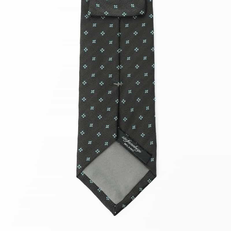 STEFANO BIGI STEFANO BIGI＜ステファノ ビジ＞ 小紋柄タイ GRAY