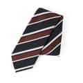 STEFANO BIGI＜ステファノ ビジ＞ レジメンタル柄タイ