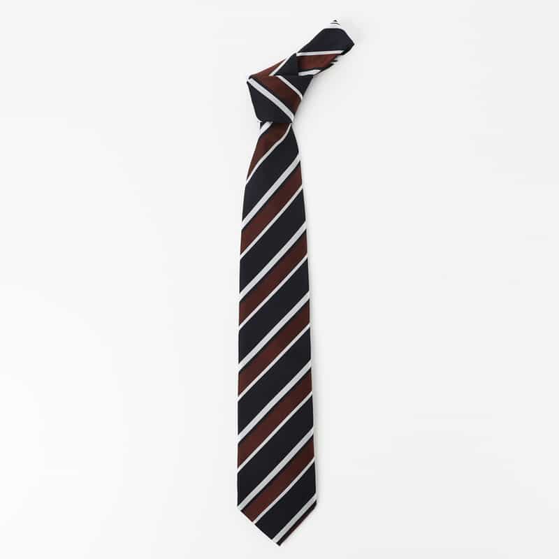 STEFANO BIGI STEFANO BIGI＜ステファノ ビジ＞ レジメンタル柄タイ NAVY